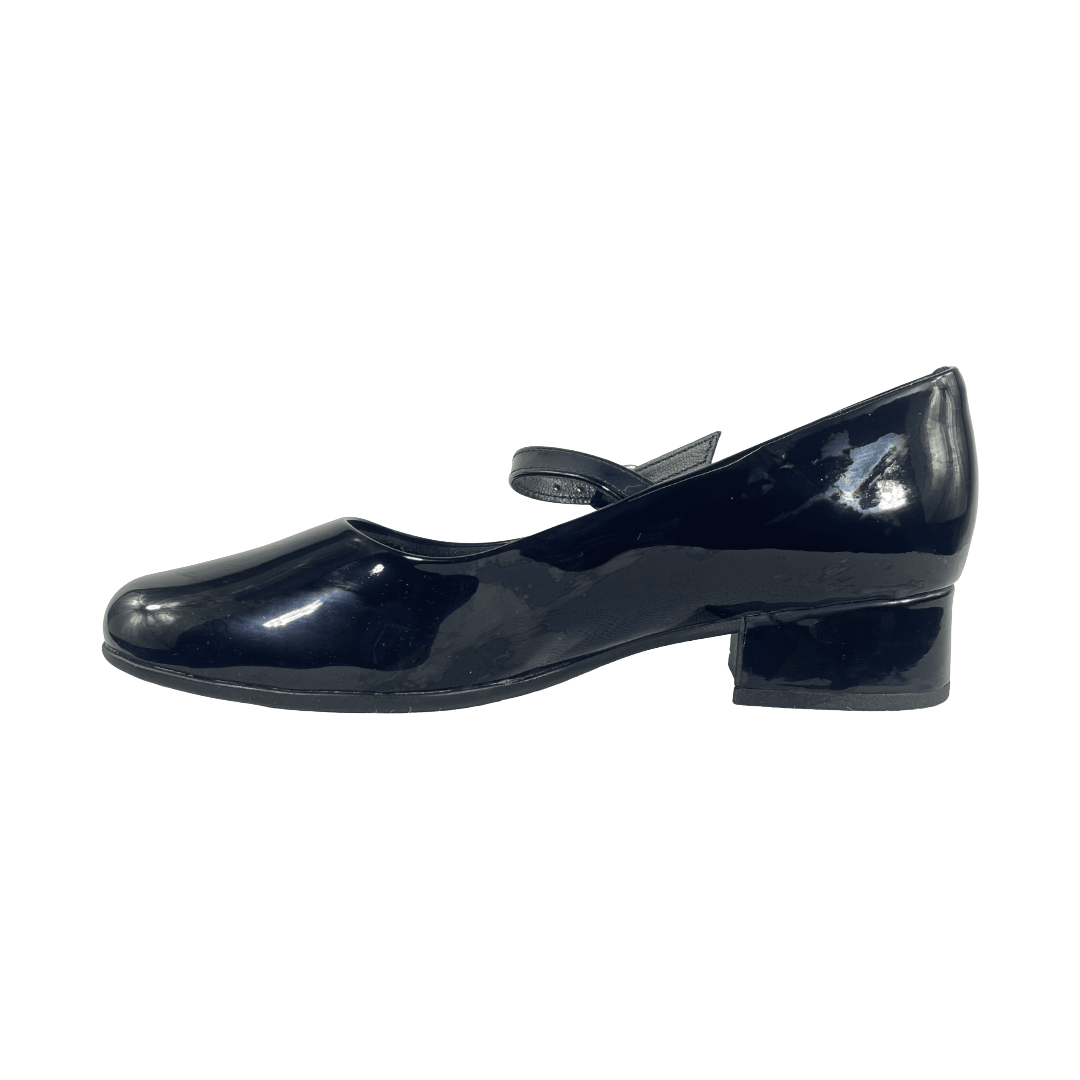ZAPATOS FORMALES PICCADILLY NEGRO CHAROL MUJER PI-14505400000002-3