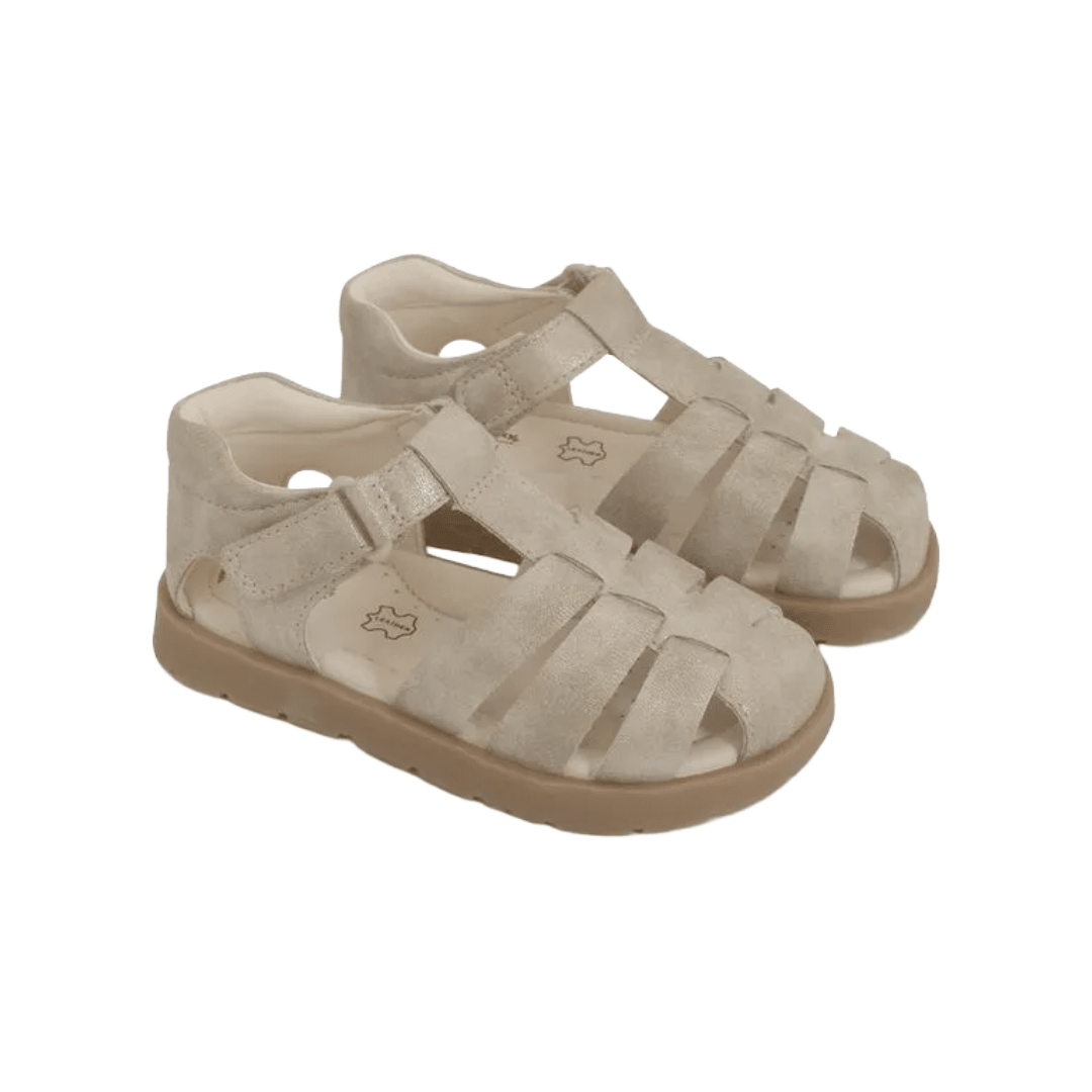 SANDALIAS COLLOKY CANGREJERA DORADO BEBÉS | 430402-1