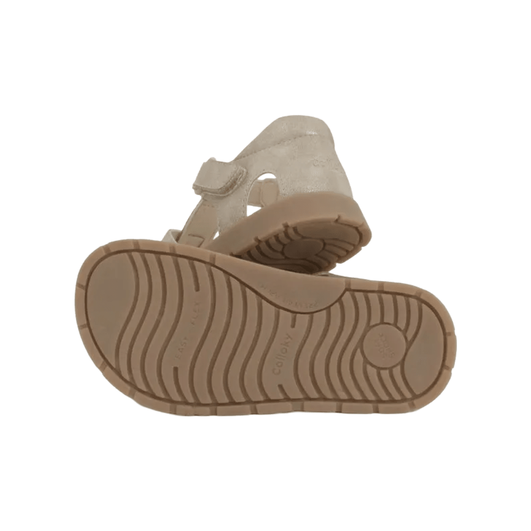SANDALIAS COLLOKY CANGREJERA DORADO BEBÉS | 430402-4