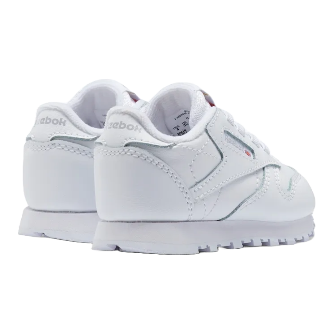 ZAPATILLAS REEBOK CLASSICS CL LTHR BLANCAS (NIÑOS) | 100001-3