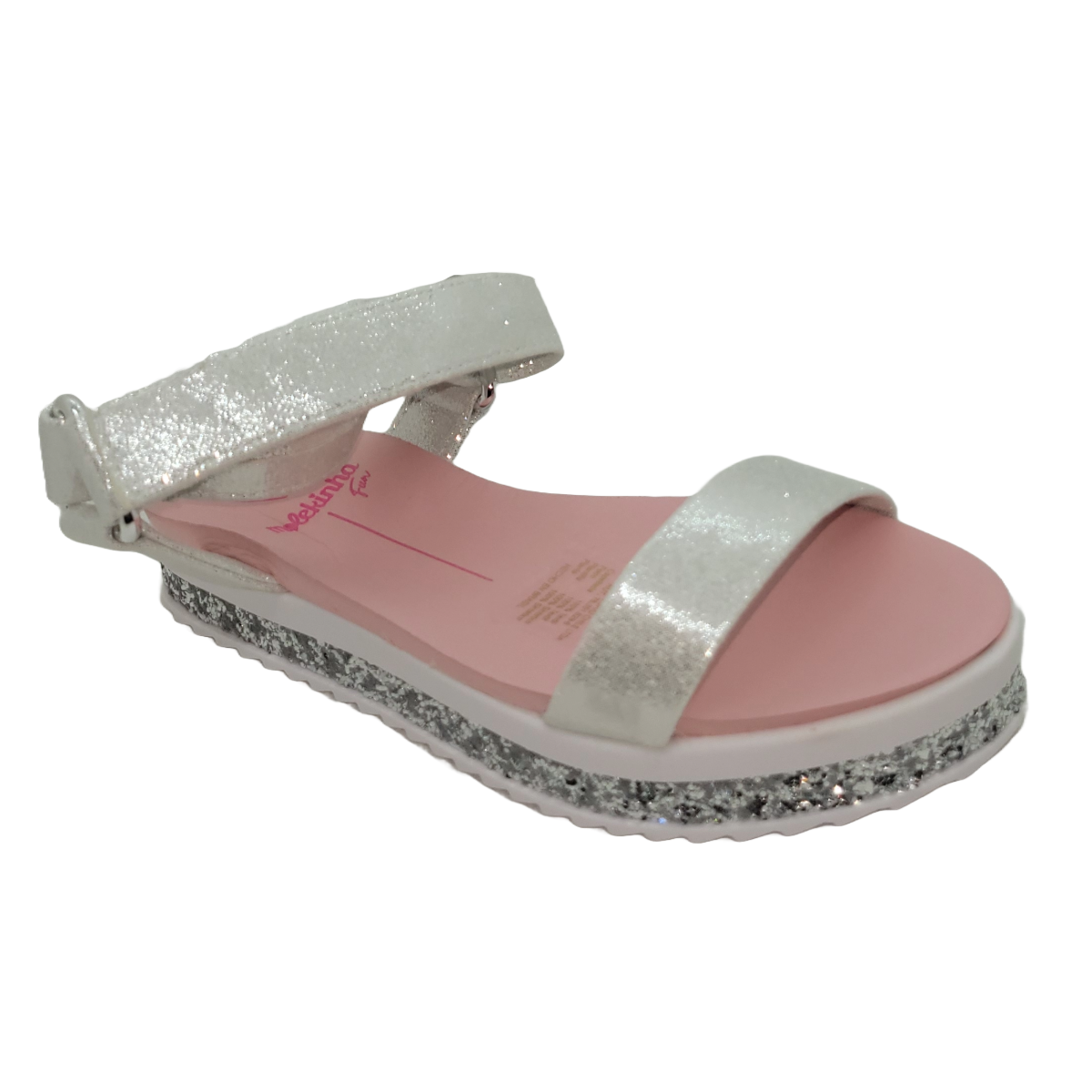 SANDALIAS MOLEKINHA NIÑAS SILVER 2305.1559.18609-41-3