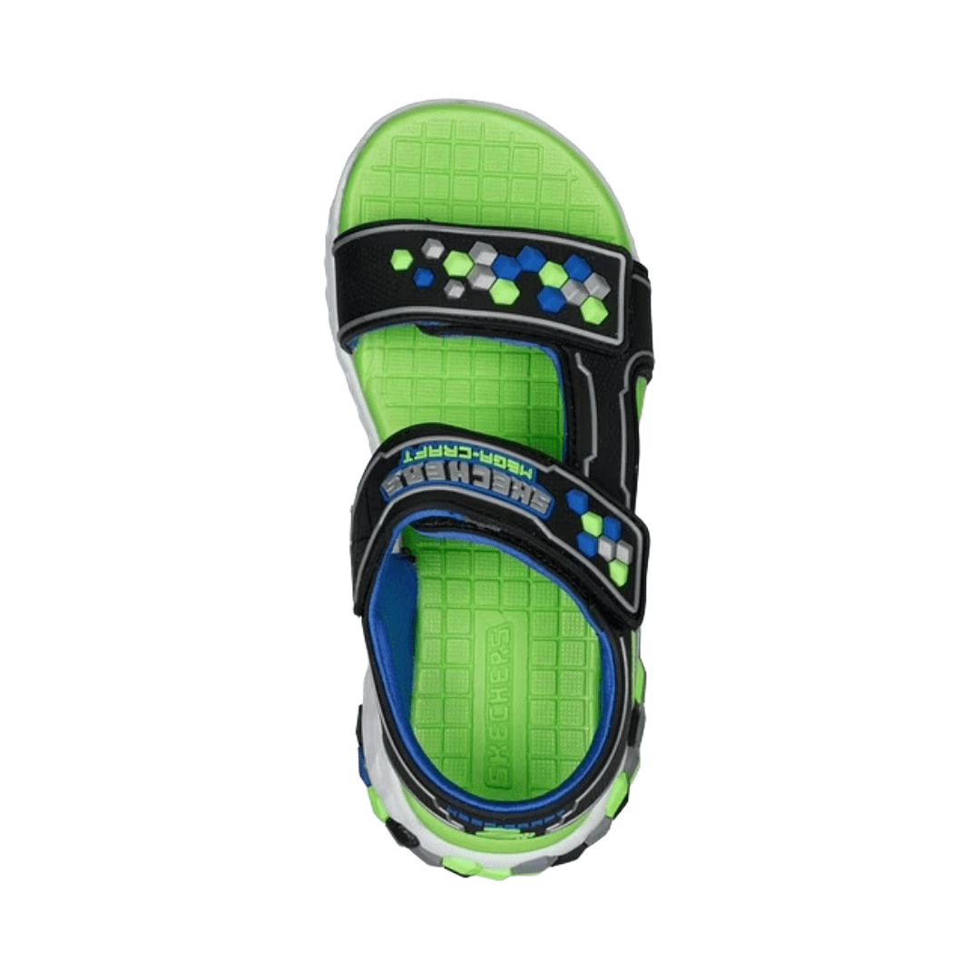 SANDALIAS SKECHERS MEGA SPALSH INFANTIL 402214L-BBLM-2