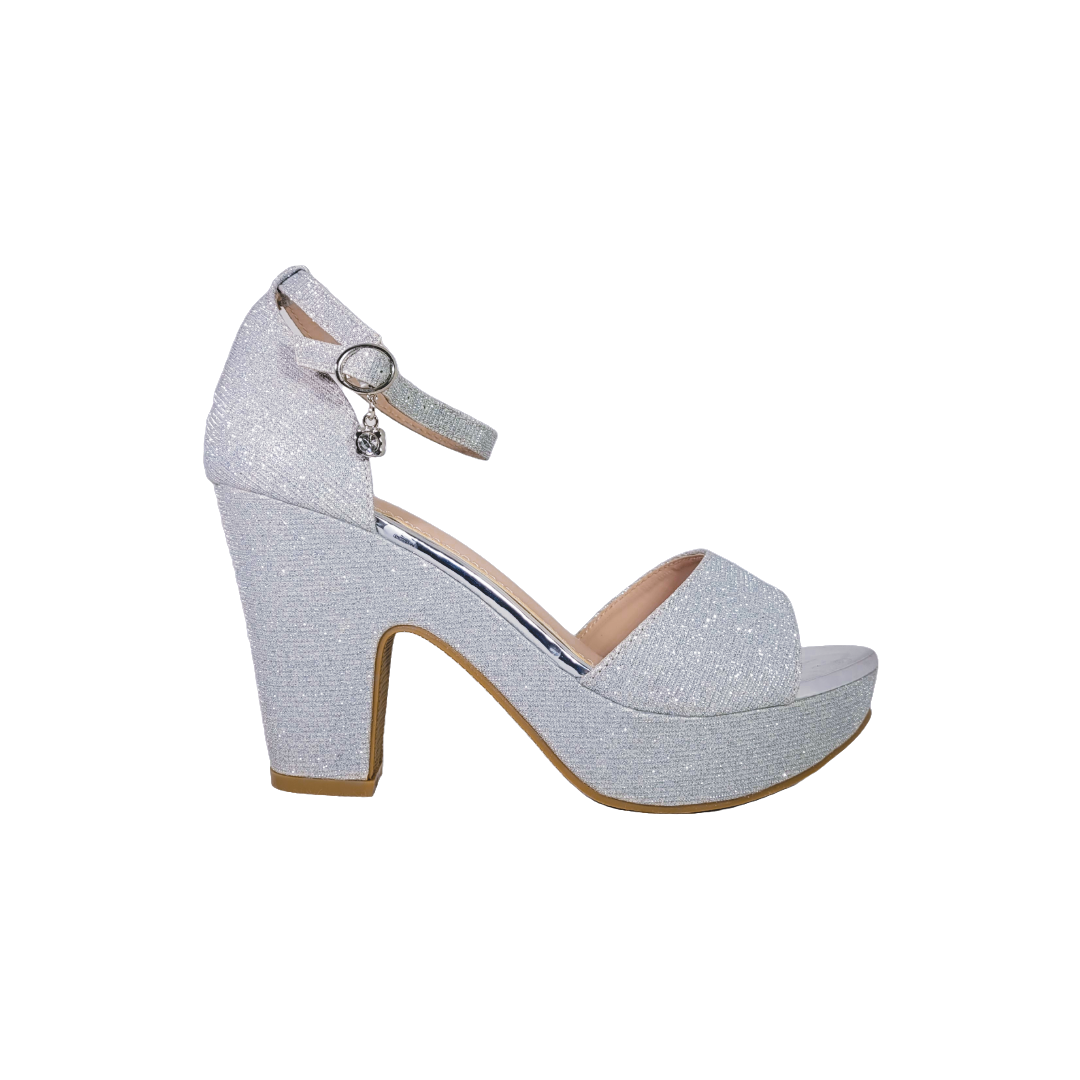 SANDALIAS DE FIESTA AGUXI SILVER 2079-0
