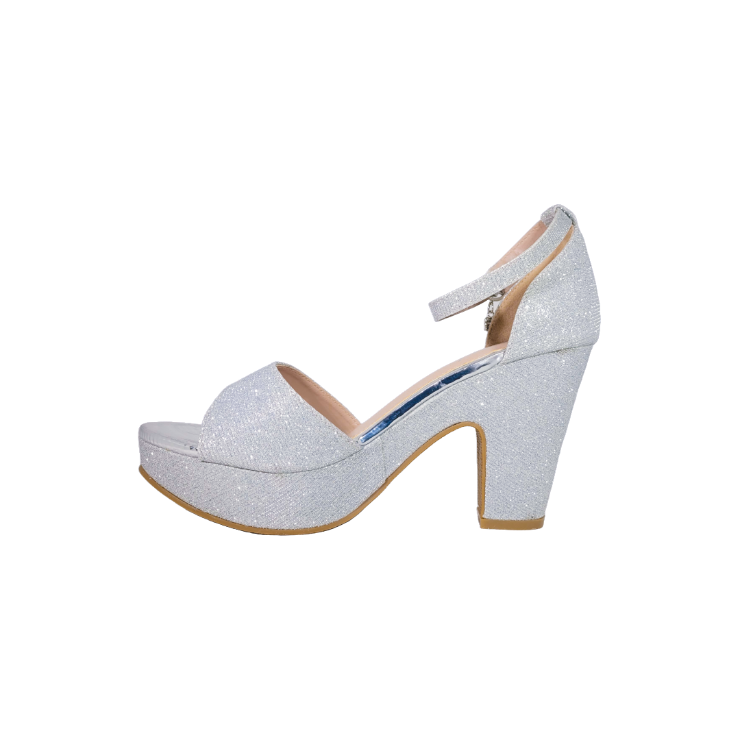 SANDALIAS DE FIESTA AGUXI SILVER 2079-2