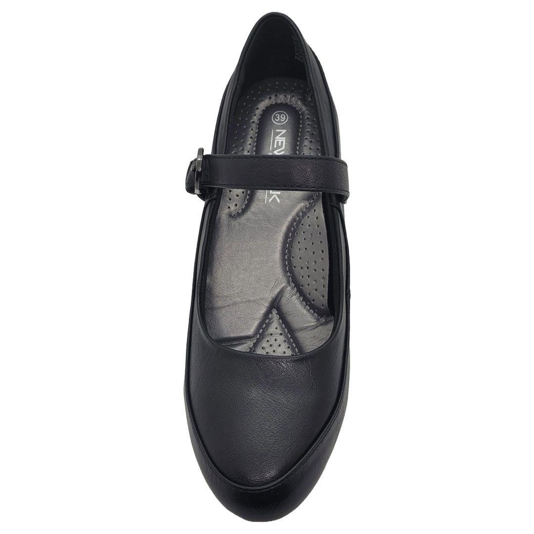 ZAPATOS DE TACÓN NEW WALK NEGROS | A30-11-90B-3
