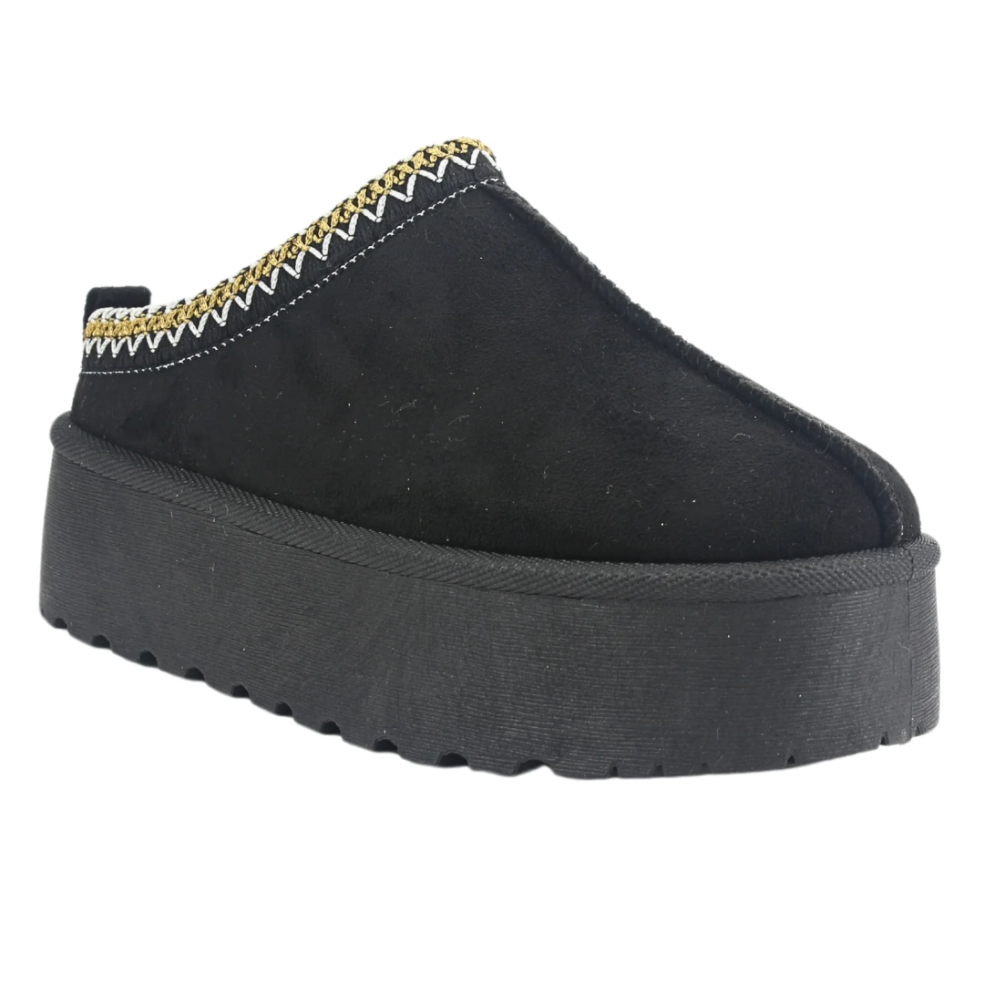 PANTUFLAS CHALADA NEGRO COMFORT 37-PINGUIH-3-3
