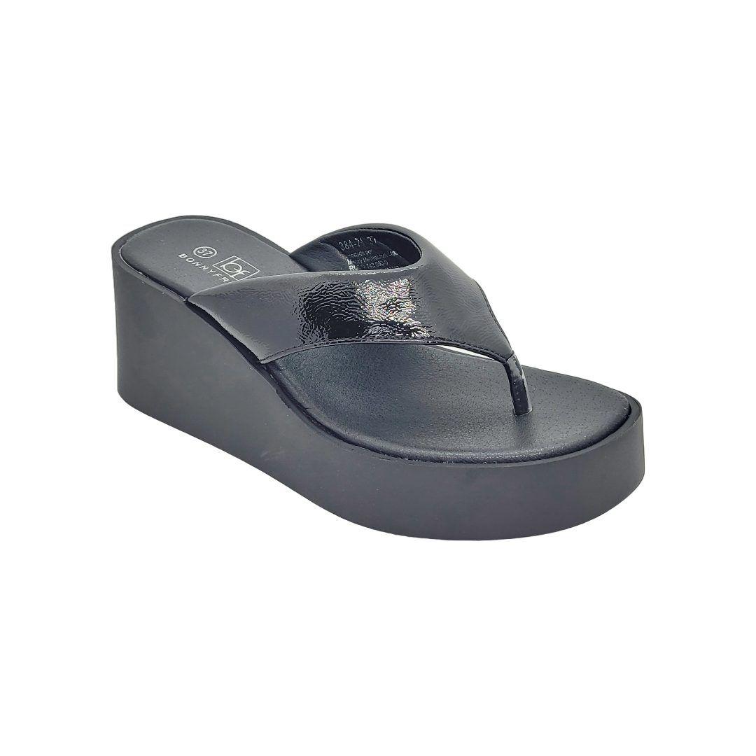 Sandalia De Fiesta Bonny Franco Black 384-0071-0