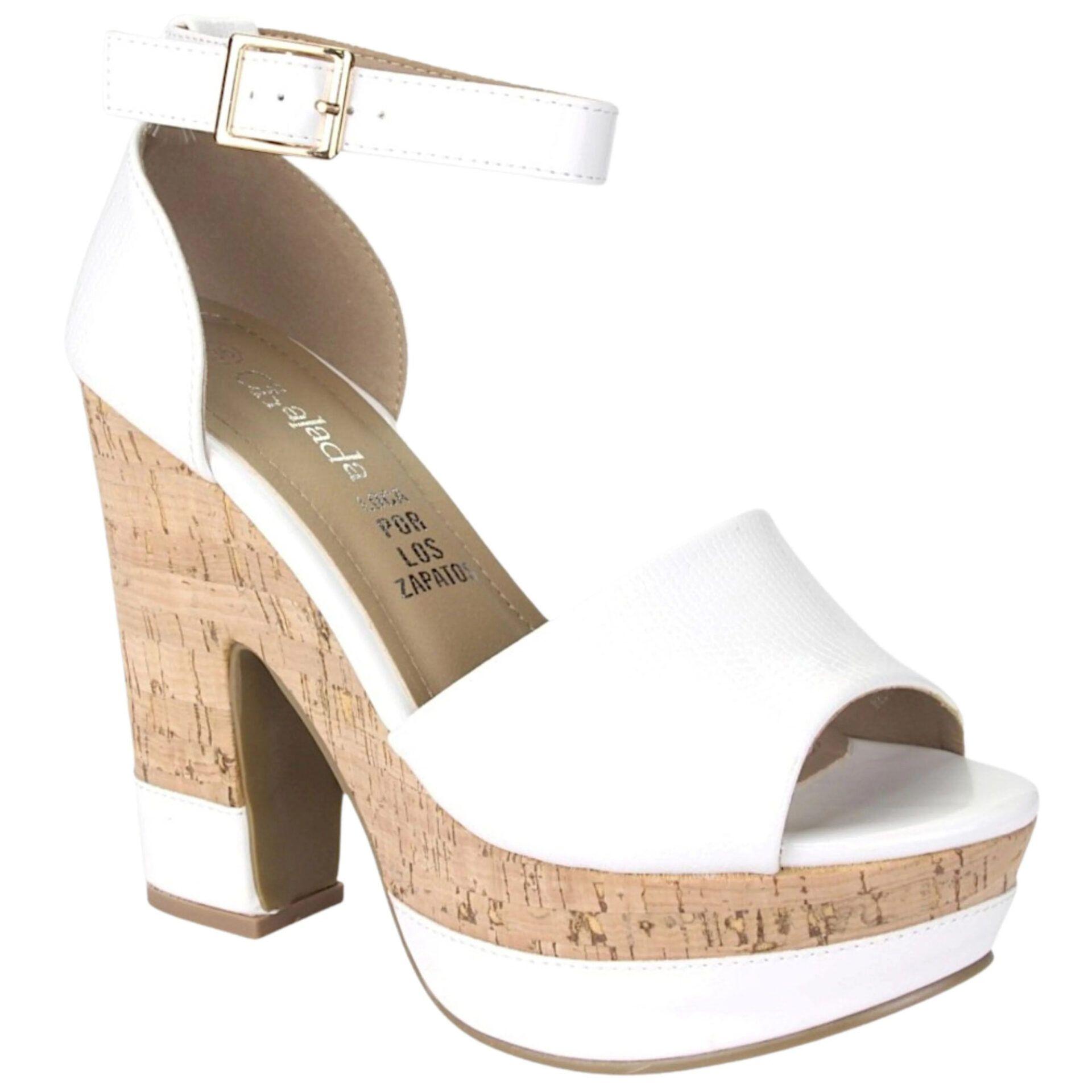 SANDALIA CHALADA MUJER BLANCO MODA 5-FATTO-2-0