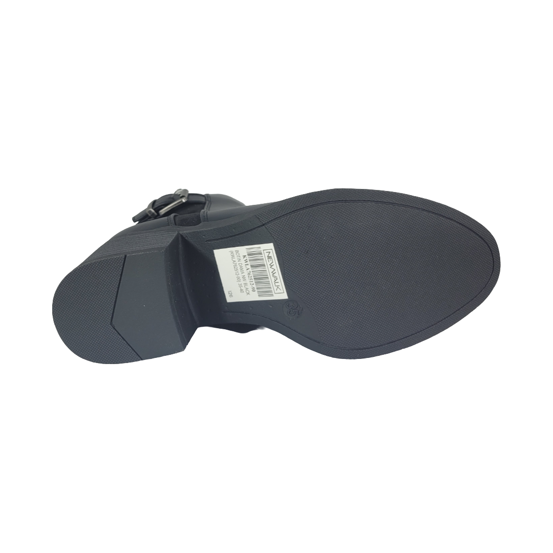 BOTINES NEW WALK NEGRO CASUAL MUJER | KWLA762512-90-4
