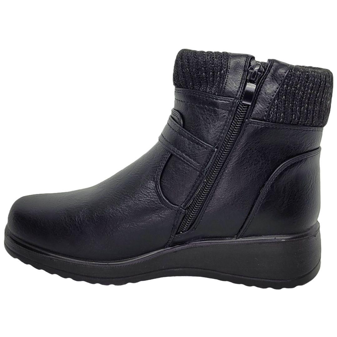 Botín New Walk Mujer Negro C52F6010-90-2