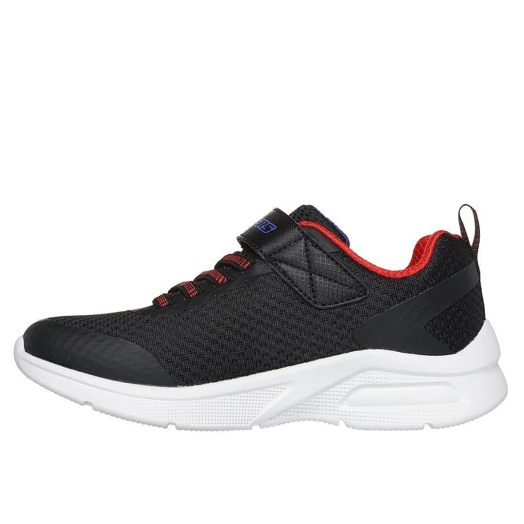 ZAPATILLAS SKECHERS MICROSPEC MAX NIÑOS 403818L-BKRB-3