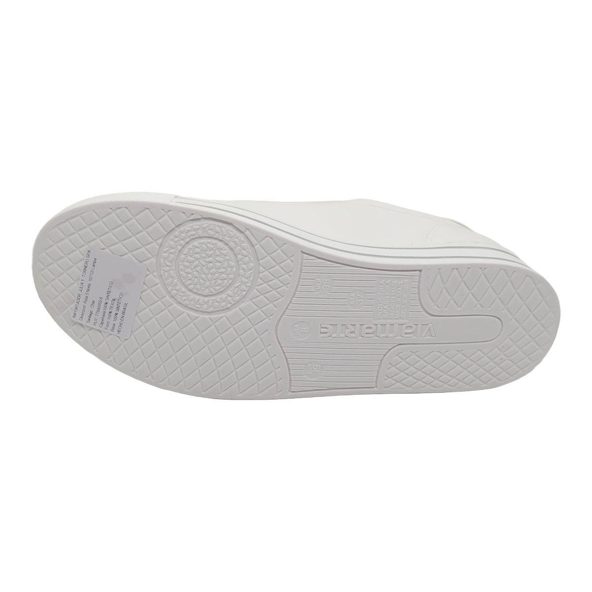 ZAPATILLAS VIA MARTE MUJER BLANCAS | 010-015-01-2