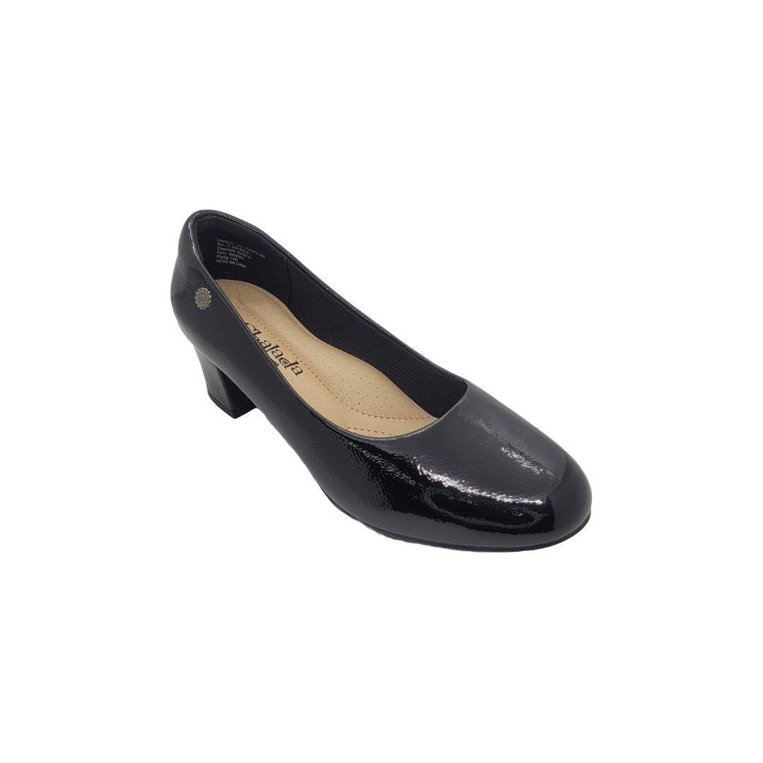 ZAPATOS CHALADA NEGRO CHAROL 12-FLEXI-25-0