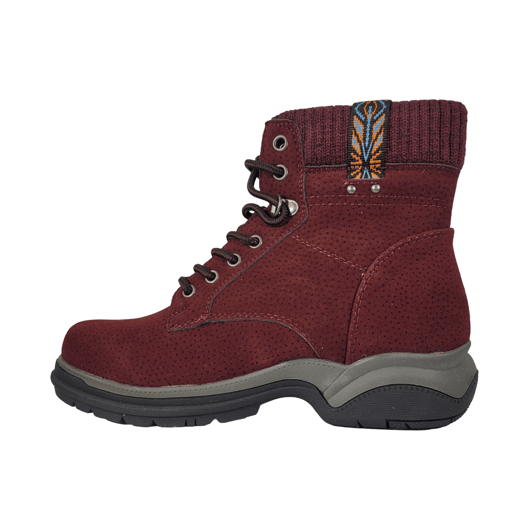 BOTINES CELINA RIGIO BURGUNDY MUJER | 21JS29-2