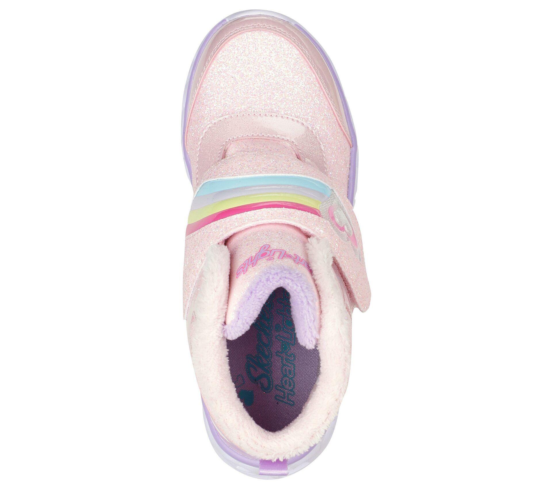 Botín Skechers Lights Heart Lights Brilliant Rainbow Niñas 302669L-PKLV-1