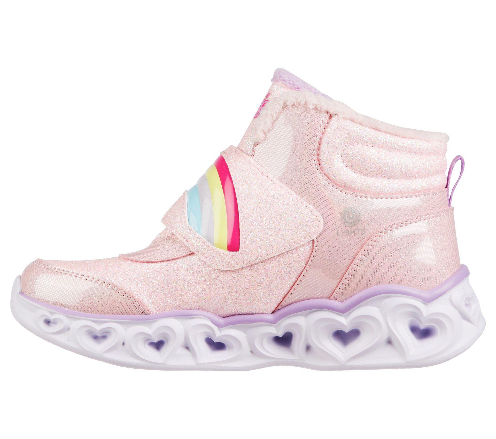 Botín Skechers Lights Heart Lights Brilliant Rainbow Niñas 302669L-PKLV-3
