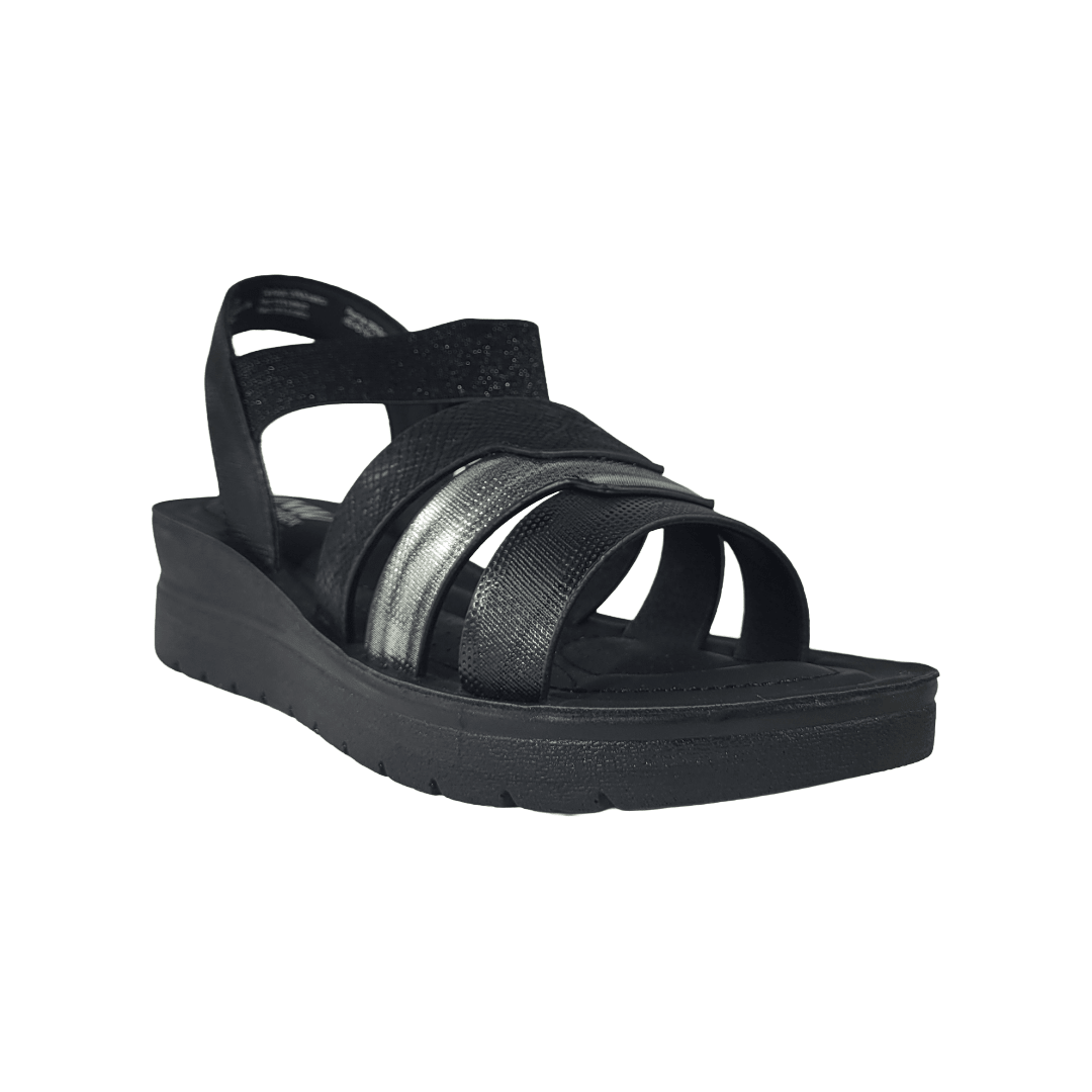 SANDALIAS NEW WALK NEGRO MUJER | FSD411-90-1
