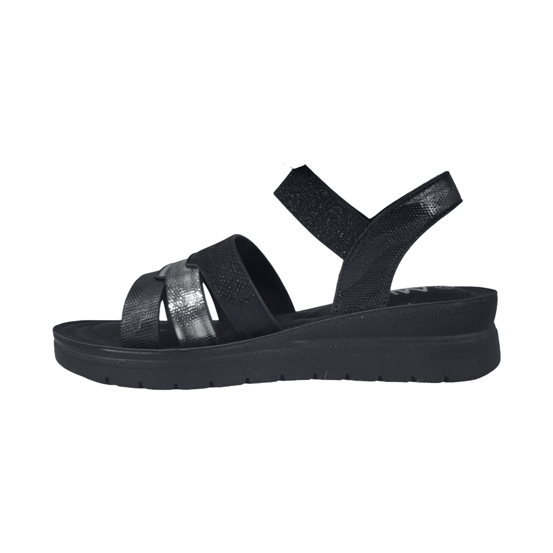 SANDALIAS NEW WALK NEGRO MUJER | FSD411-90-3