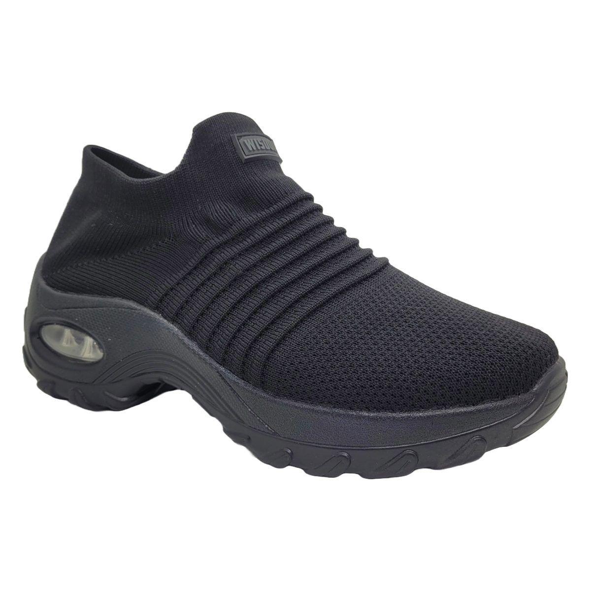ZAPATILLAS WISDOM NEGRAS | W036-2