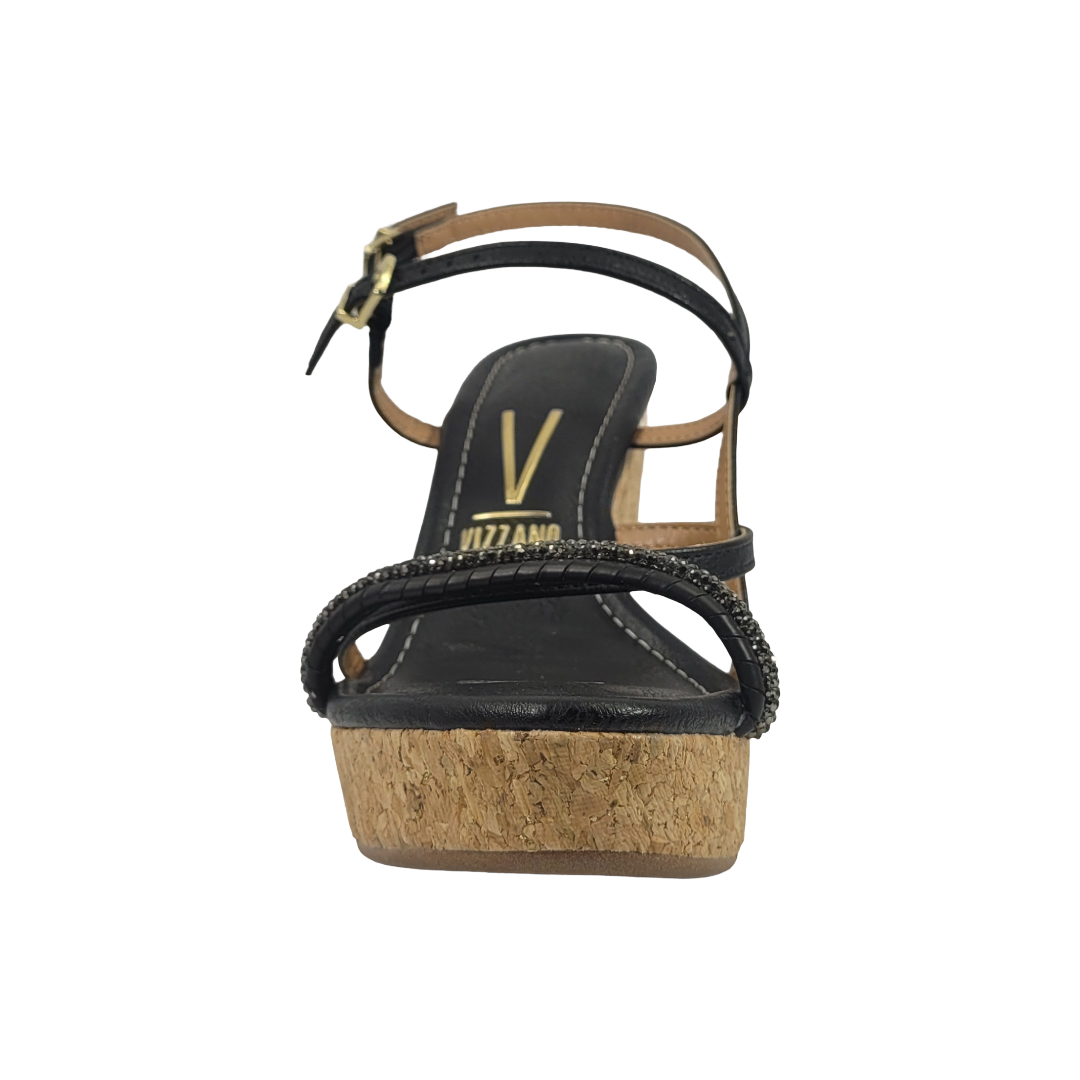 SANDALIAS VIZZANO NEGRO MUJER | 6283.2137.30453-43186-2