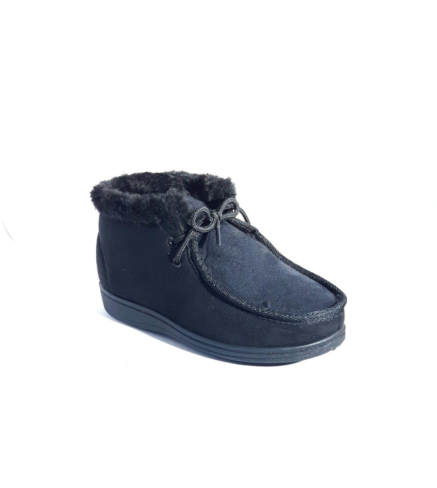 Zapatos By Pass de Descanso Mujer Negro DES205-1-0