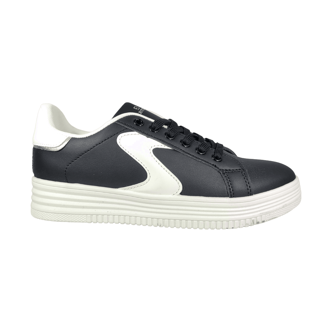 ZAPATILLAS URBANAS SKATER NEGRO MUJER | 772-0609-0