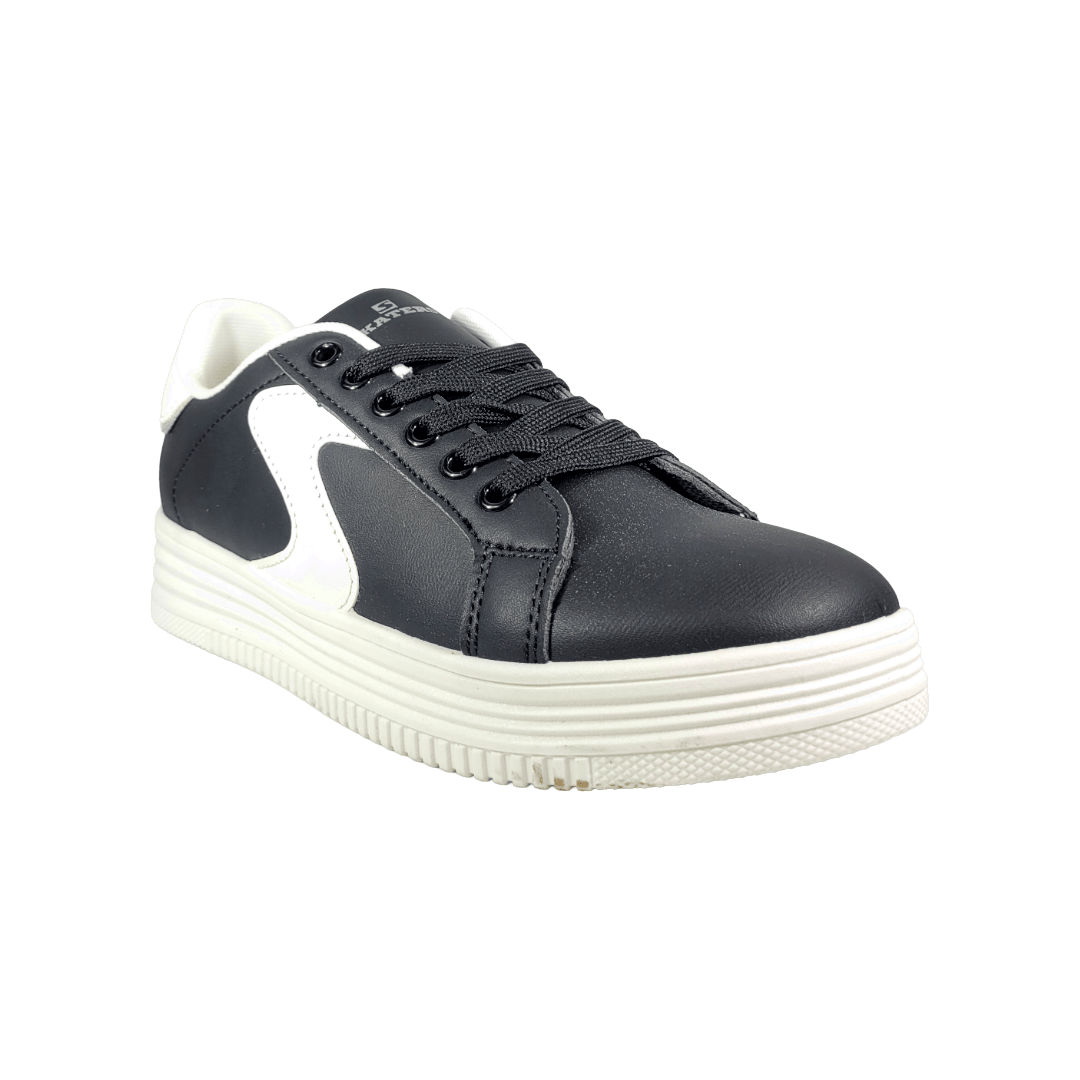ZAPATILLAS URBANAS SKATER NEGRO MUJER | 772-0609-1
