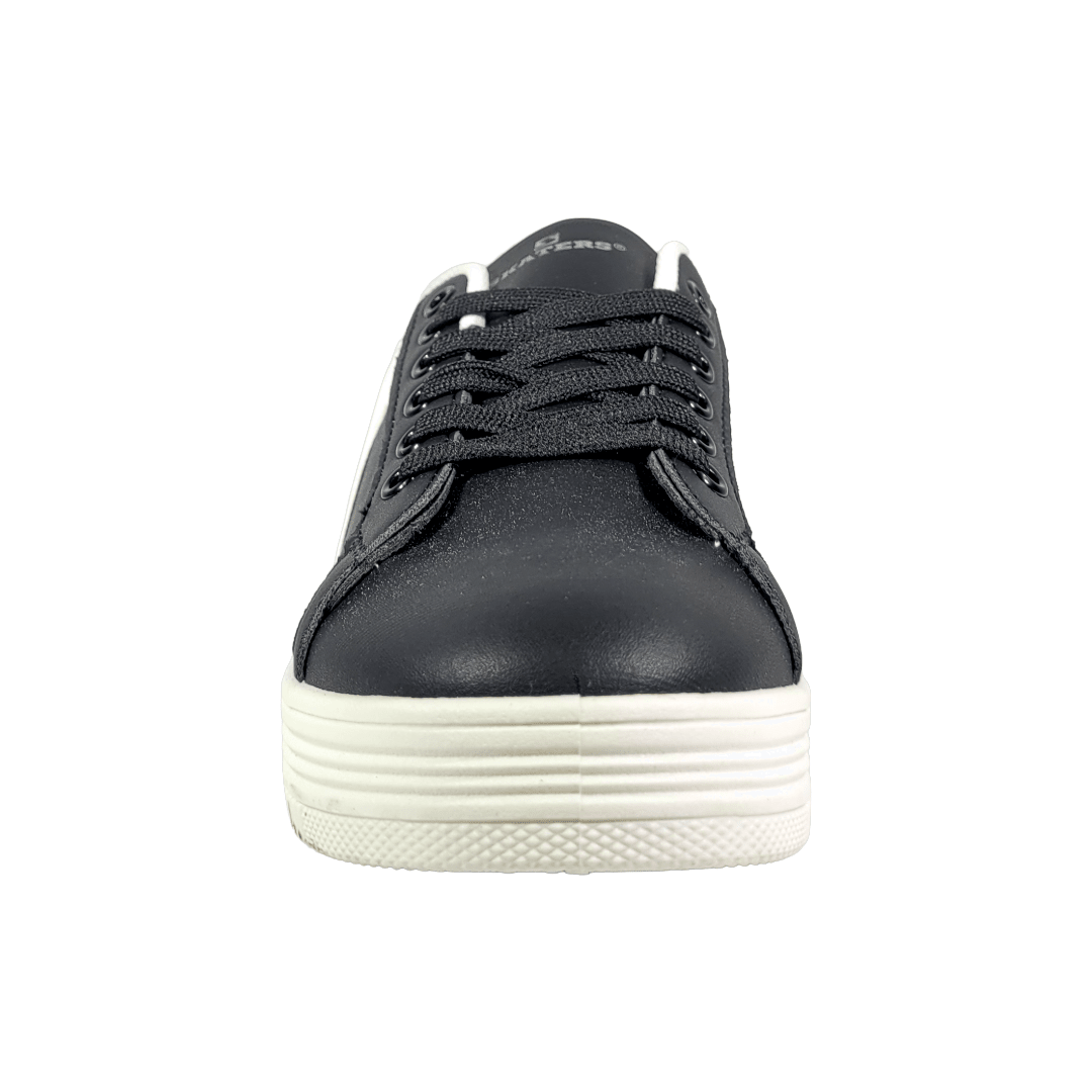 ZAPATILLAS URBANAS SKATER NEGRO MUJER | 772-0609-2