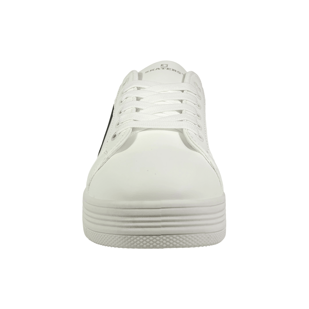 ZAPATILLAS URBANAS SKATER BLANCO MUJER | 772-0609-2