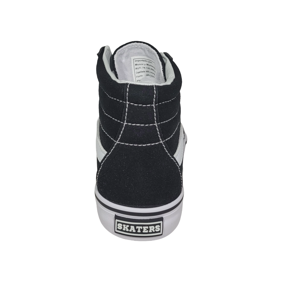 ZAPATILLAS URBANAS SKATERS LONA CAÑA ALTA MUJER | 728-1400-3