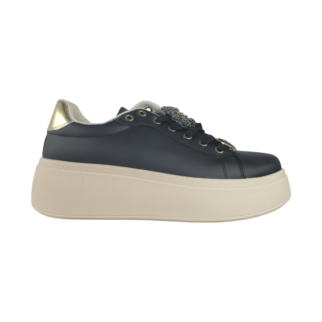 ZAPATILLAS URBANAS SONG YUN NEGRO CASUAL MUJER S408B1030-L-0