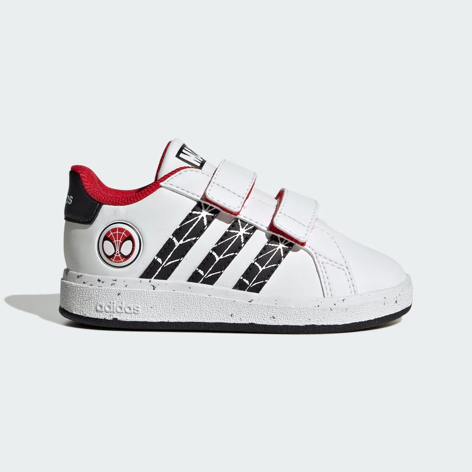 ZAPATILLAS ADIDAS GRAND COURT X MARVEL SPIDER-MAN BEBES IF9893-0