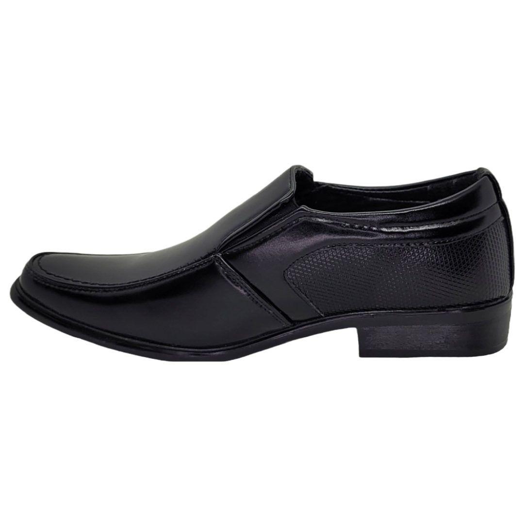 ZAPATOS VIA FRANCA HOMBRE NEGRO TZ118-7-2