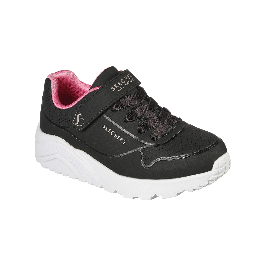 ZAPATILLAS URBANAS SKECHERS UNO LITE INFANTIL | 310451L-BKRG-1