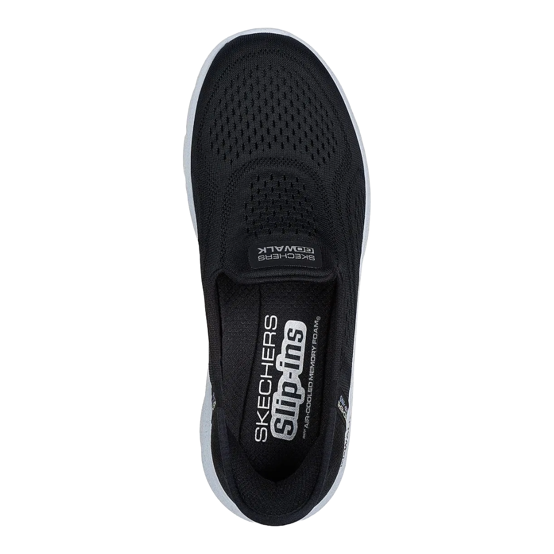 ZAPATILLAS SKECHERS SLIP-INS: GO WALK YAEL | 124848-BKMT-2
