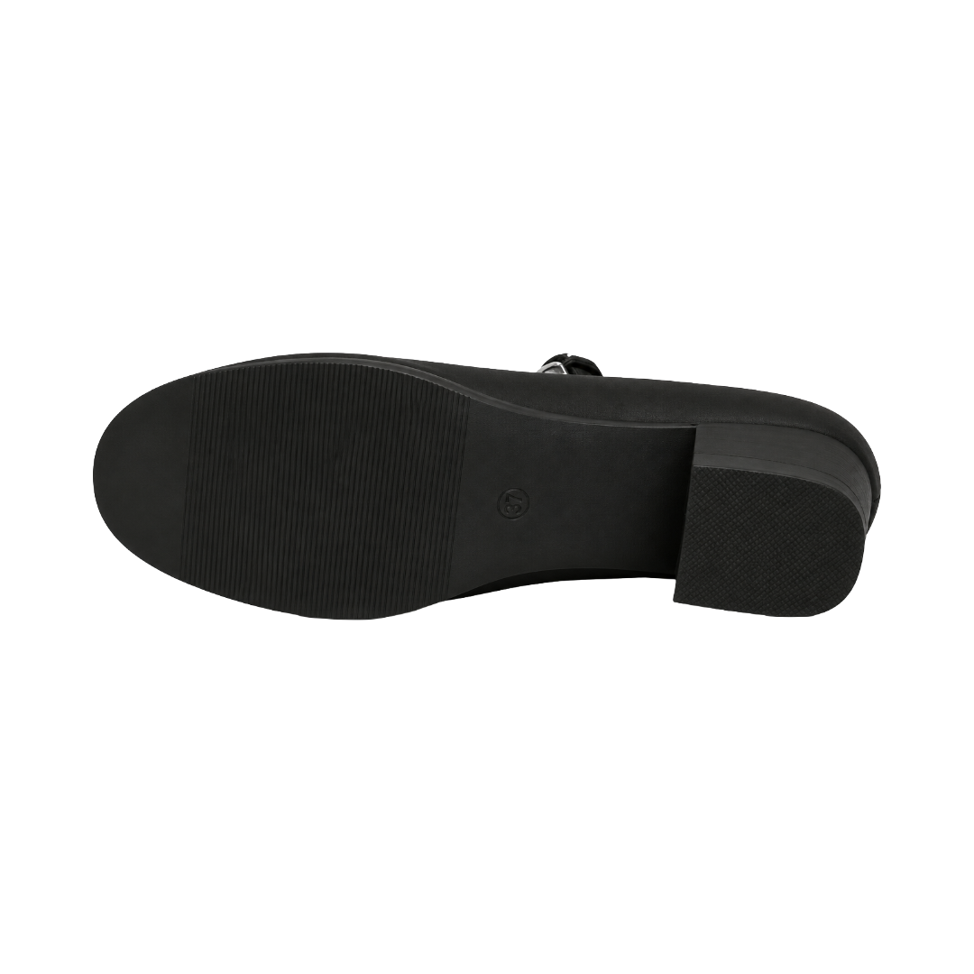 ZAPATOS DE CUECA ALQUIMIA NEGRO MATE TALLAS 22/25 INFANTIL | 3073-02/3-4