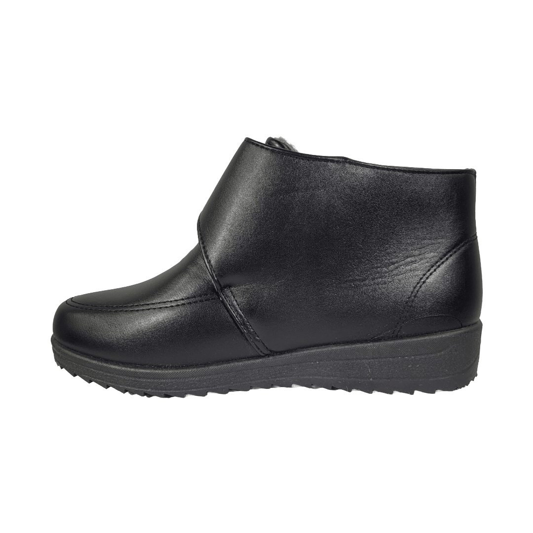 BOTINES CELINA NEGRO CAUSAL MUJER W8039-3