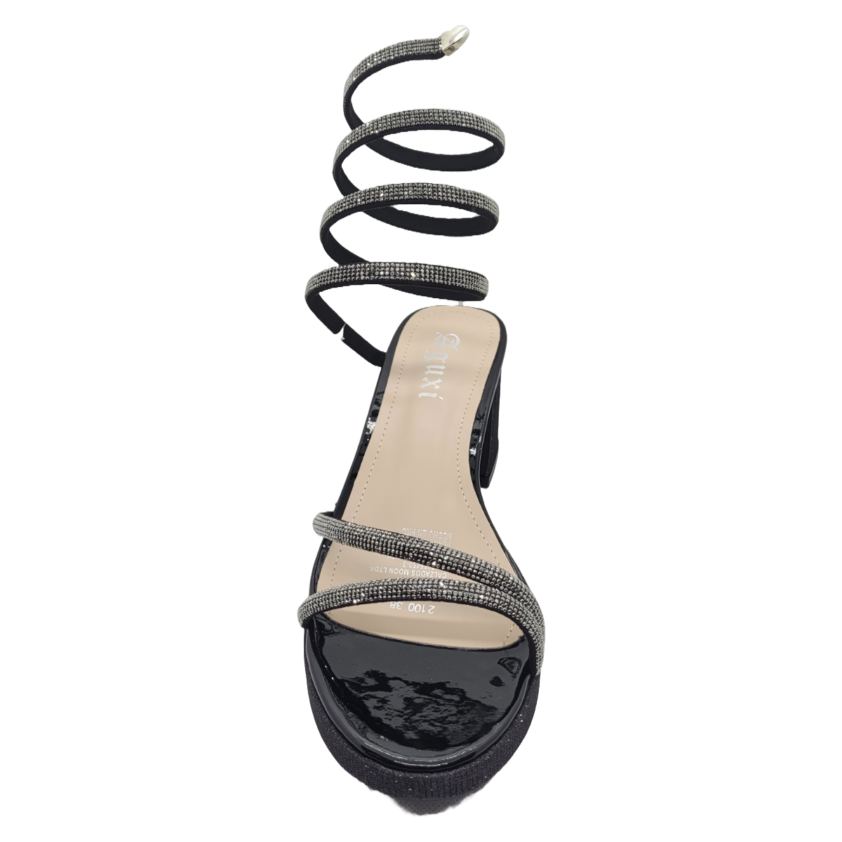 SANDALIAS DE FIESTA AGUXI BLACK 2100-2