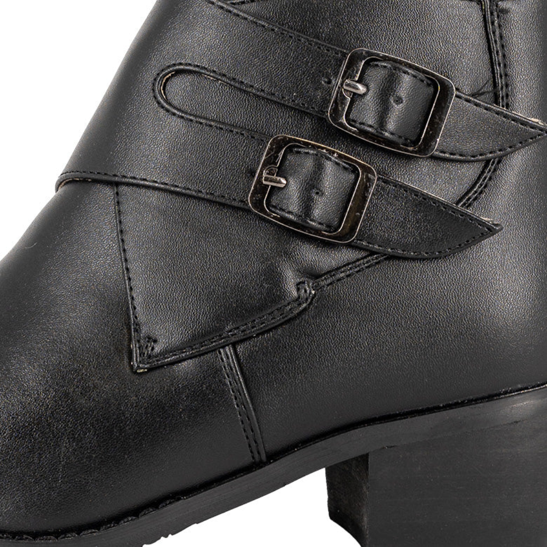 BOTAS DE CUECA UNISPORT NEGRO INFANTIL 2918-3