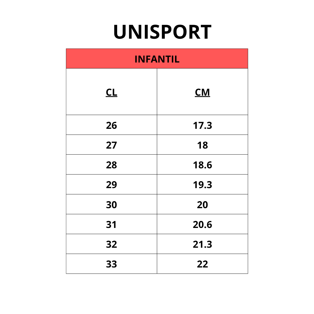 BOTAS DE CUECA UNISPORT NEGRO INFANTIL 2918-4