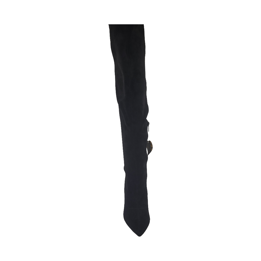 BOTAS MD NEGRO GAMUZA MUJER | 5Y23-1-2