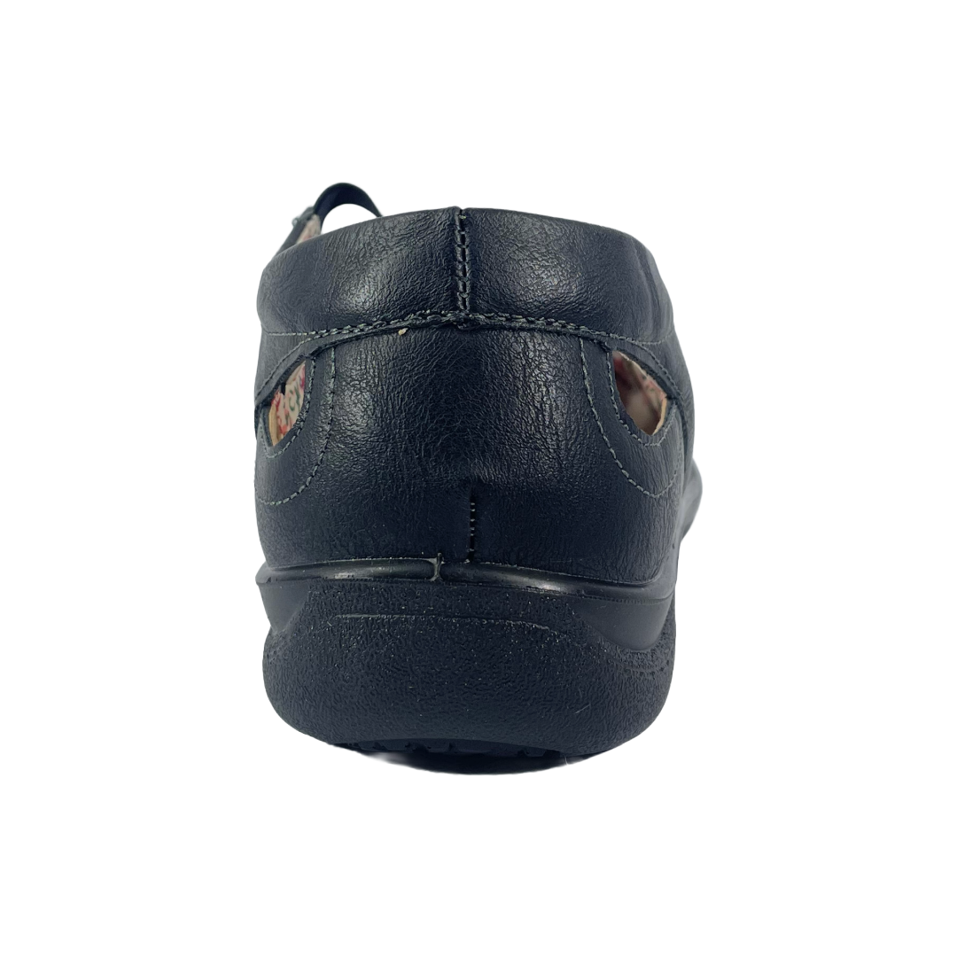 ZAPATOS DE DESCANSO PASSER NEGRO MUJER | 307-02-4