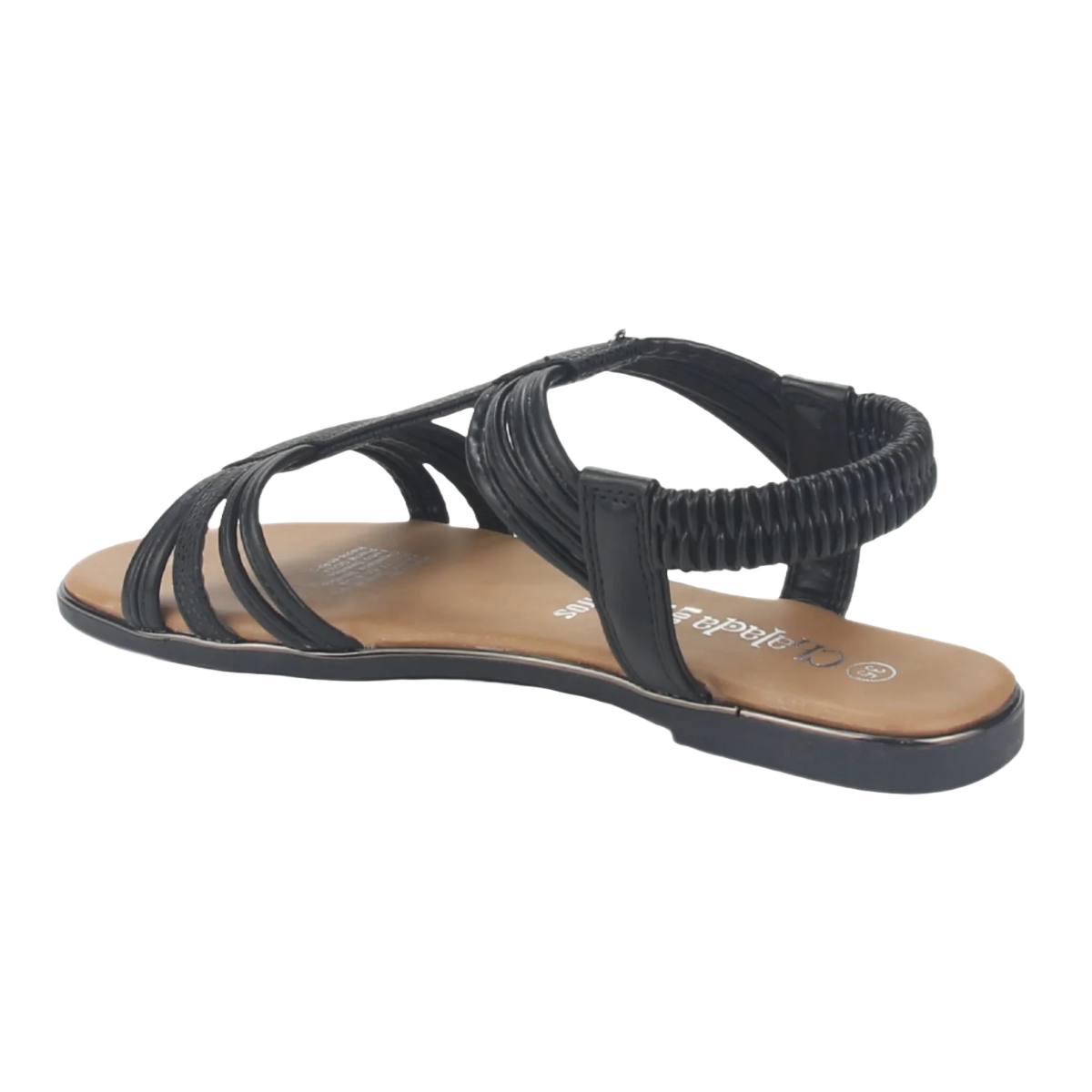 SANDALIAS CHALADA BLACK | 17-ALKI-1-1