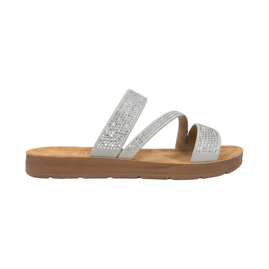 SANDALIAS BONNY FRANCO PLATA MUJER | 384-0601-0