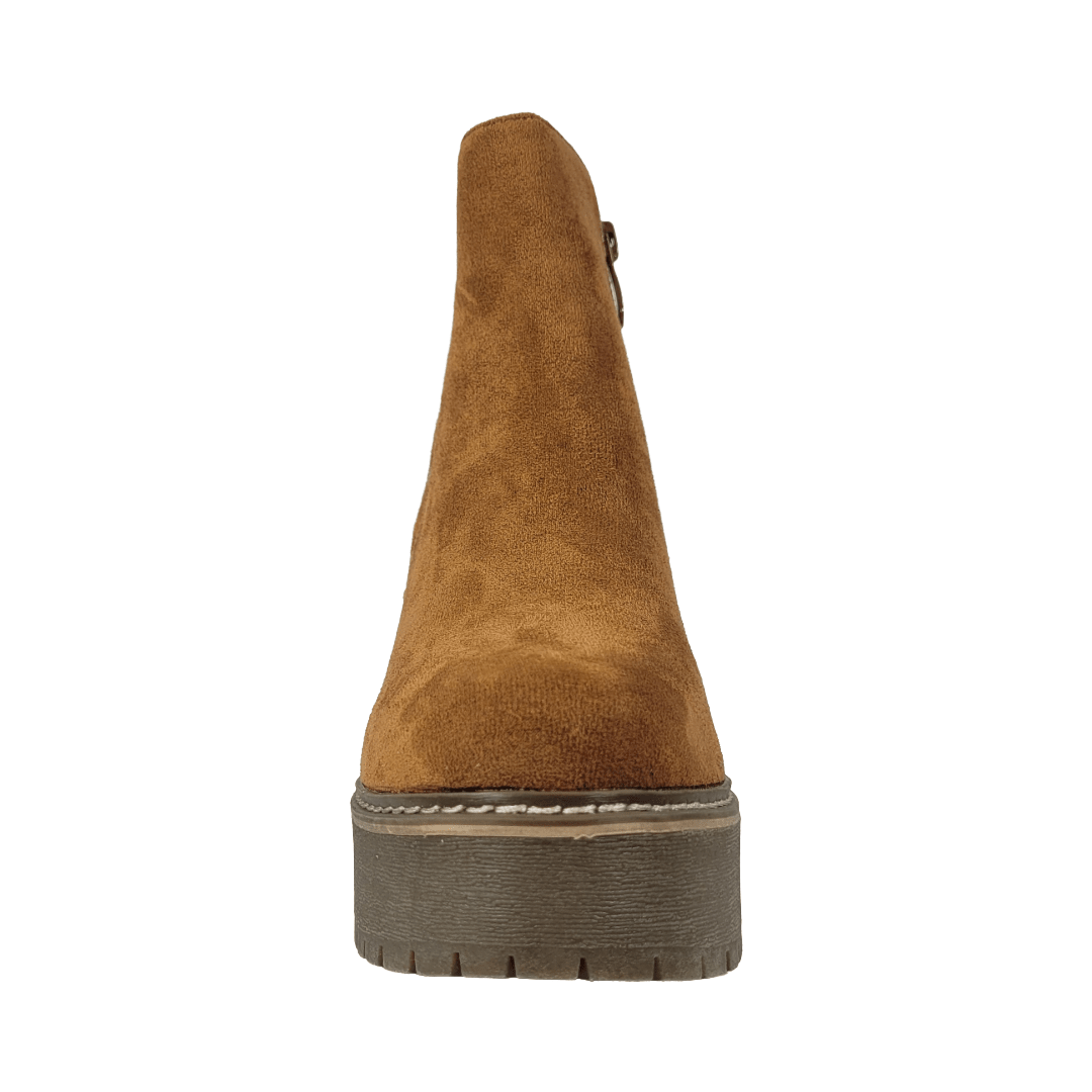 BOTINES STYLO CAMEL MUJER | ST23-5-2