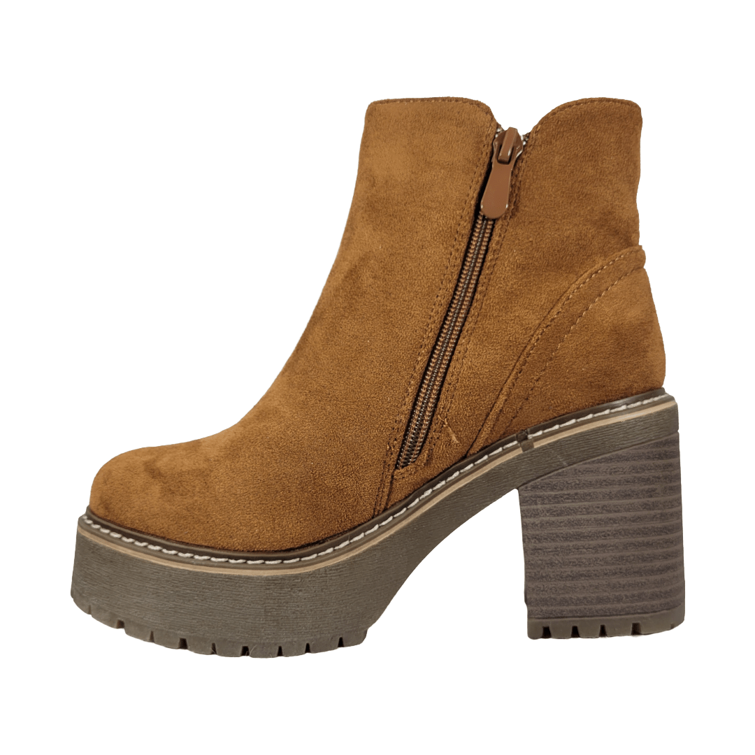 BOTINES STYLO CAMEL MUJER | ST23-5-3