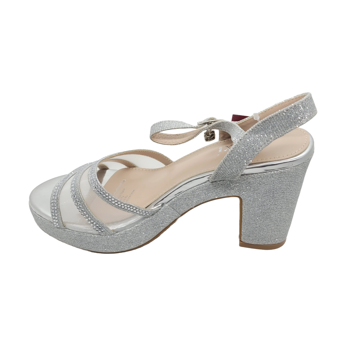 SANDALIA DE FIESTA AGUXI SILVER 2062-1