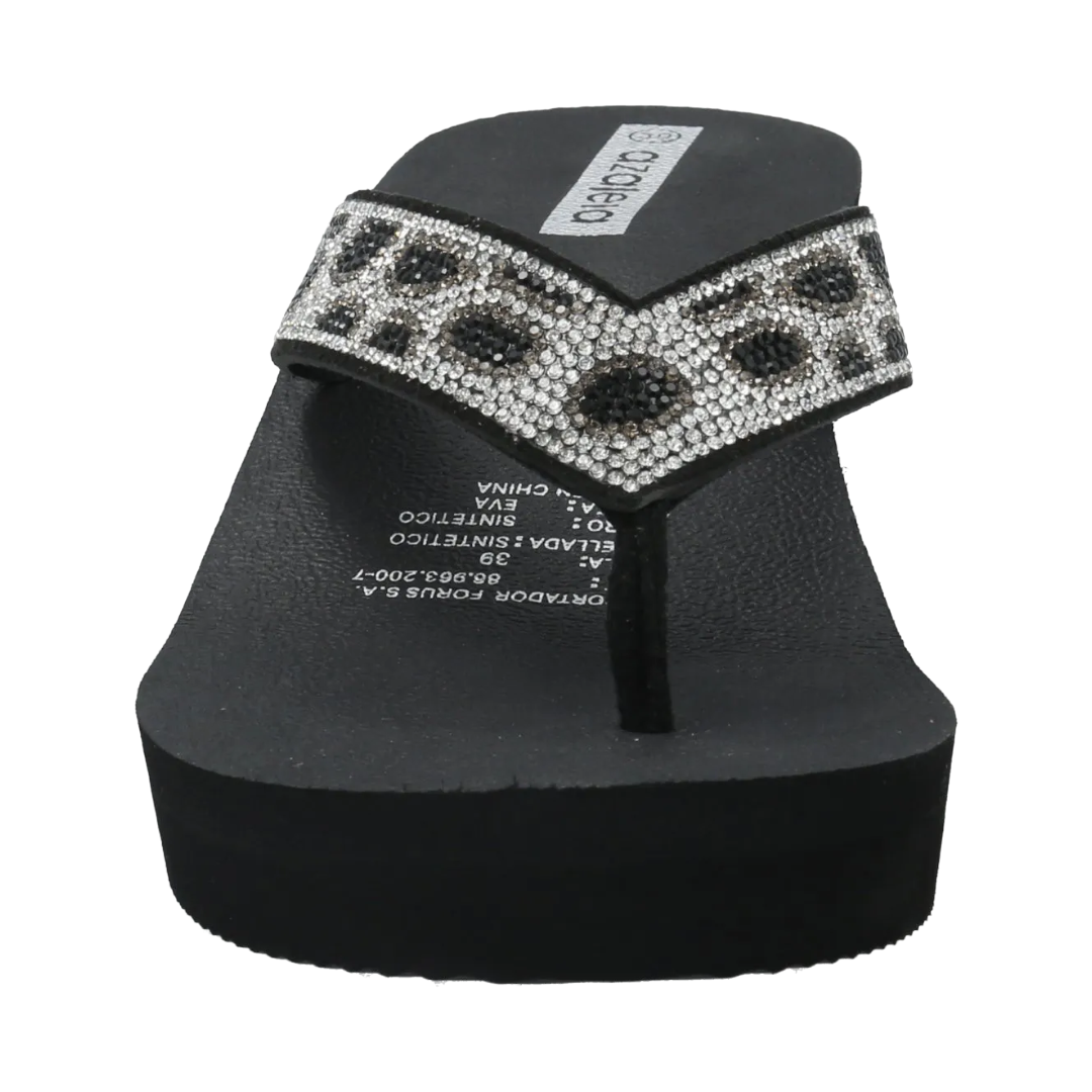 SANDALIAS AZALEIA SILVIA NEGRO AZ210011303-411-2