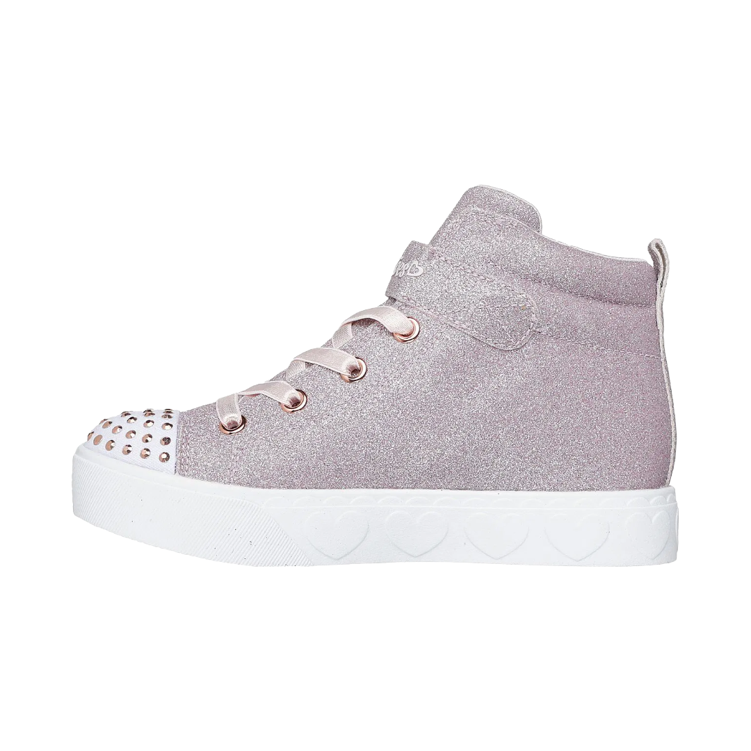 ZAPATILLAS URBANAS SKECHERS HEART STEPS GLOW INFANTIL | 314623L-RSGD-3