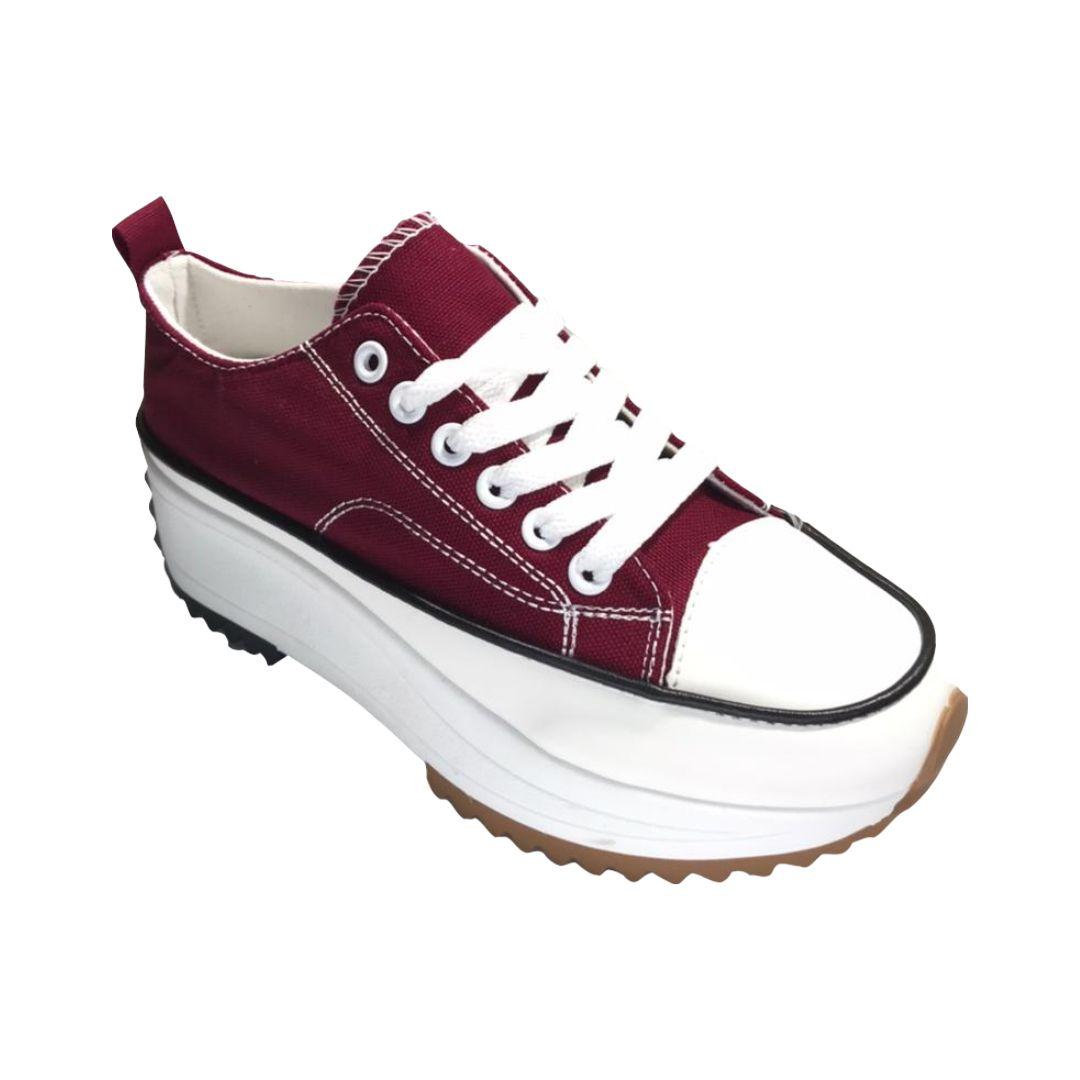 Zapatillas Skaters Burdeo 767-6011-0